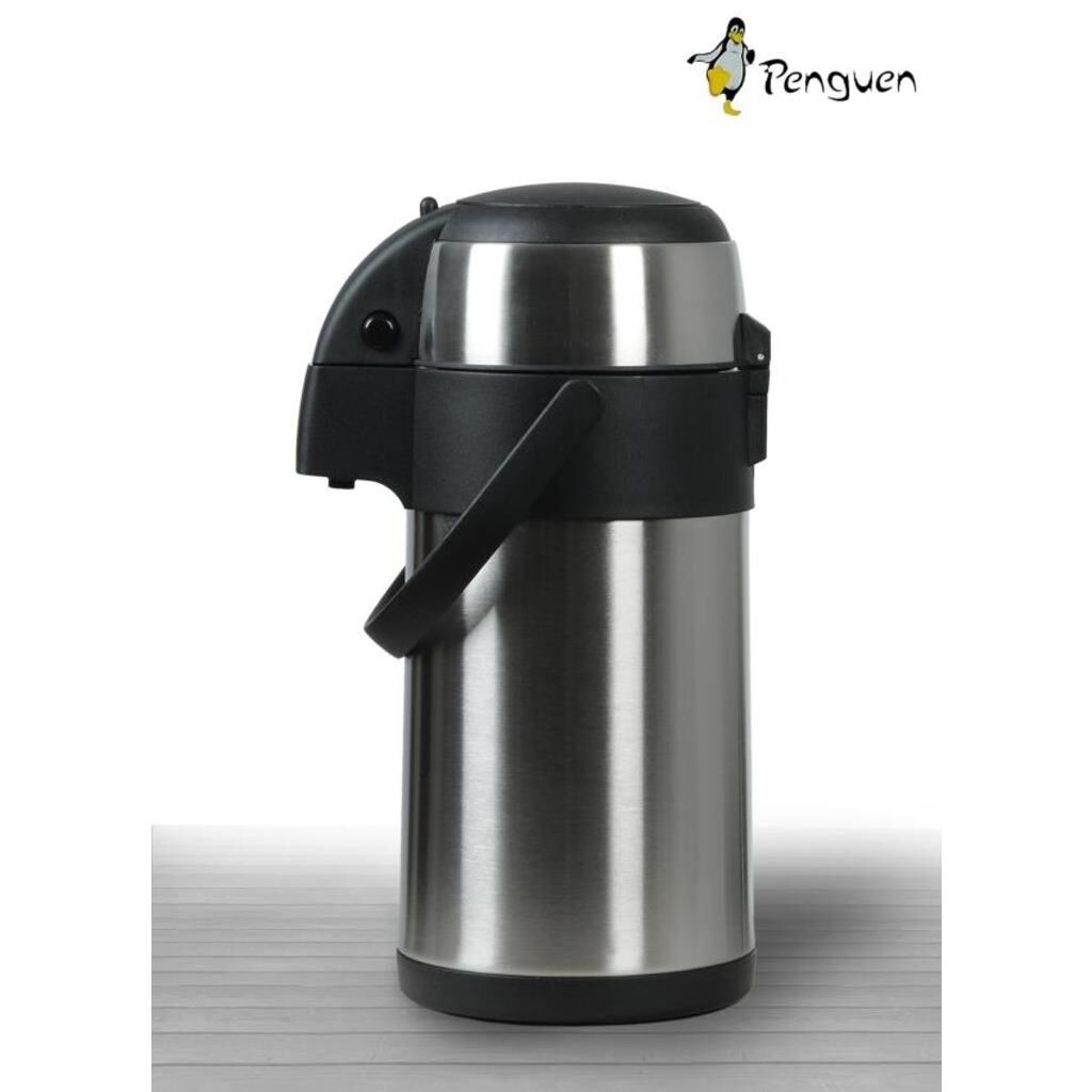 Penguen 3 Litre Pompalı Çelik Termos 1230A