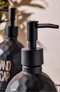 Perotti Sapone Black 2 Li Standlı Sıvı Sabunluk 16746