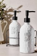 Perotti Sapone White 2 Li Standlı Sıvı Sabunluk 16745