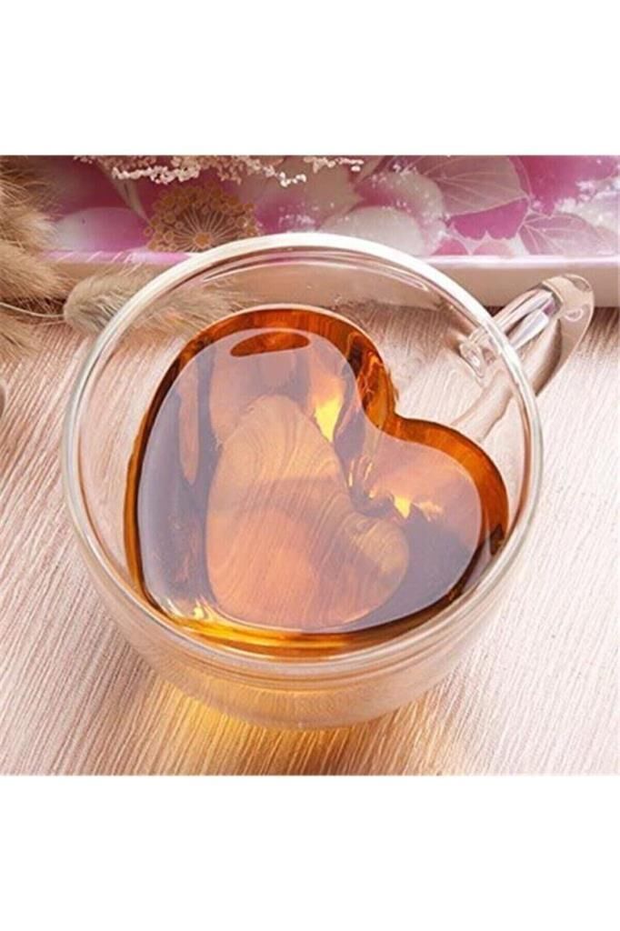 Perotti Kalpli Çift Çidarlı Cam Kupa 175 ml 12465