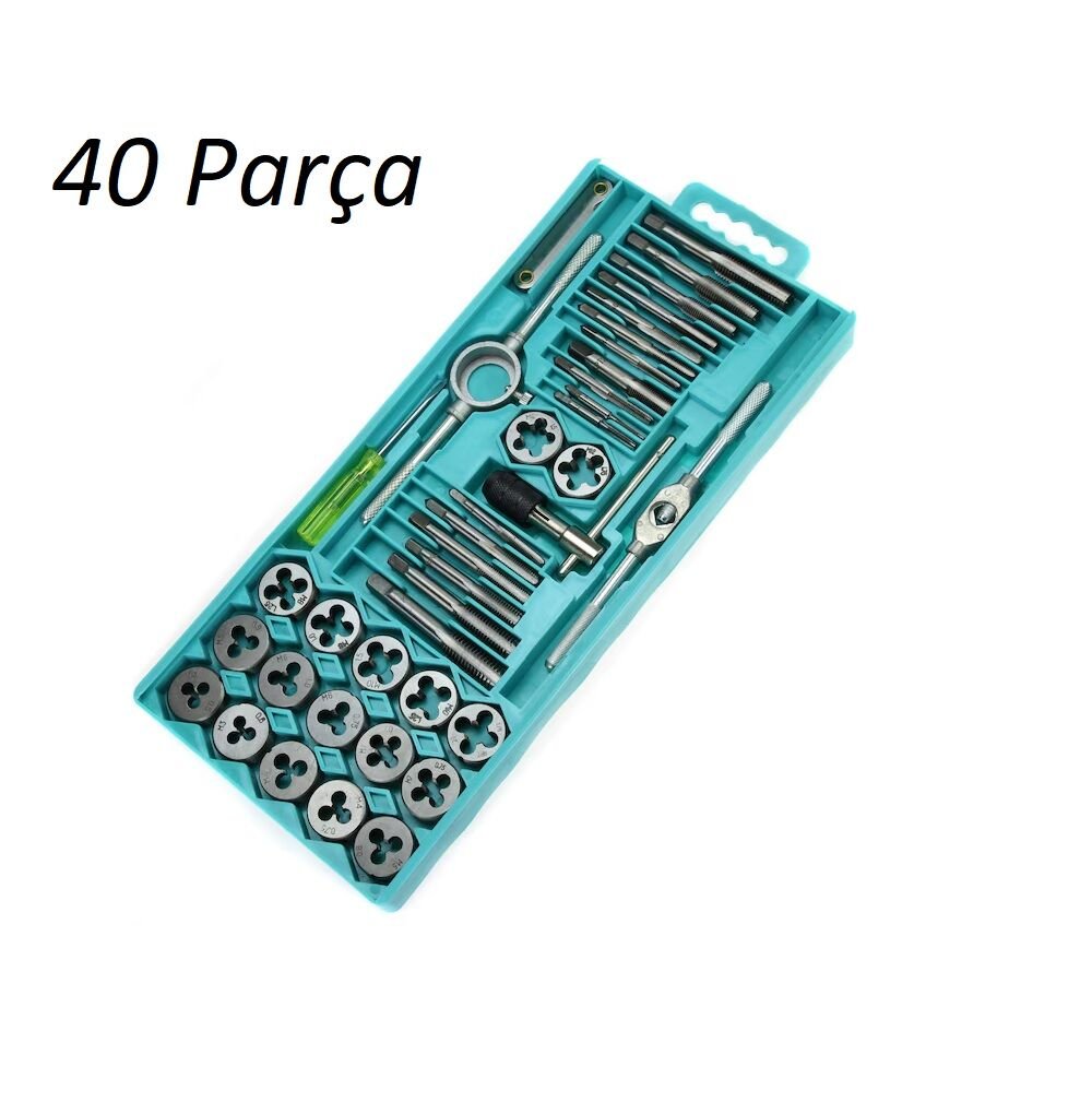 Revello 40 Parça Kılavuz Pafta Seti