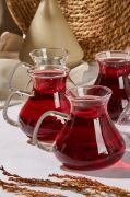 Perotti Ehl-i Keyf 6'lı Borosilikat Cam Çay Bardağı Seti 200ml 16043