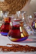 Perotti Ehl-i Keyf Luster 6'lı Borosilikat Cam Çay Bardağı Seti 200ml 16014