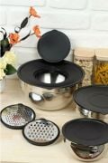 Arow Pratico 9 Parça 16-20-24cm Rendeli Saklama Karıştırma Kabı 2516