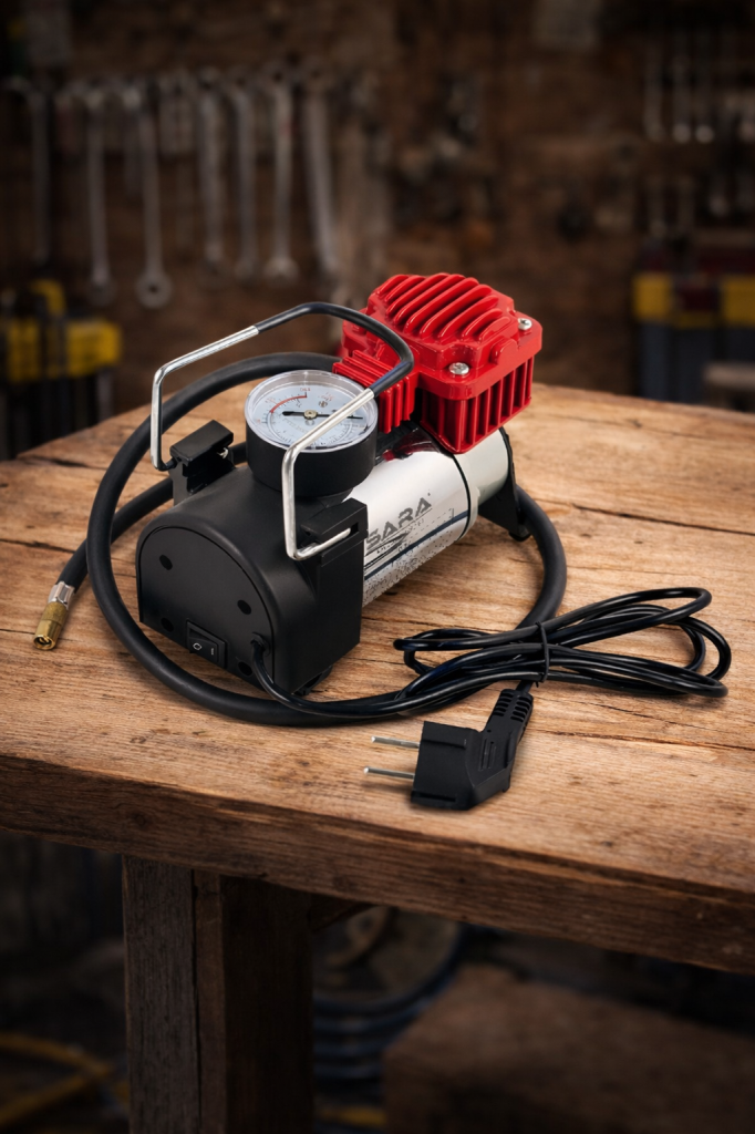 Sara Elektrikli Küçük Hava Kompresörü S-702 220V 150PSI