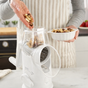 Arow Crusher Çevirmeli Dilimleyici Rende Beyaz TR-4633