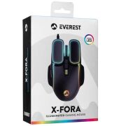 Everest X-Fora Rgb Ledli Oyuncu Mouse 7200 Dpi SM-G55
