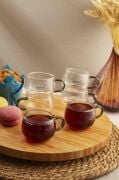 Perotti Cozy Morning 6 Lı Cam Kupa 150 Ml 15522