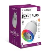 Fulltech Smart Plug FSM-2 Akım Korumalı Akıllı Priz Rgb Işıklı 2.4 G Wifi