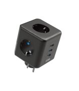 Fulltech Termal Akım Korumalı, Isıya Dayanıklı Çoklu Piriz, 3x USB FTR-09
