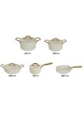 Arow Olbia 9 Parça Lüks Döküm Seramik Kaplama Tencere Seti TR-4659