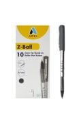 Adel Z-Ball 0.7 Mm Roller Kalem Siyah 10 Adet