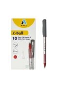 Adel Z-Ball 0.7 Mm Roller Kalem Kırmızı 10 Adet