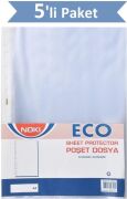 Noki Eco A4 Poşet Dosya 100' lü 5 Paket