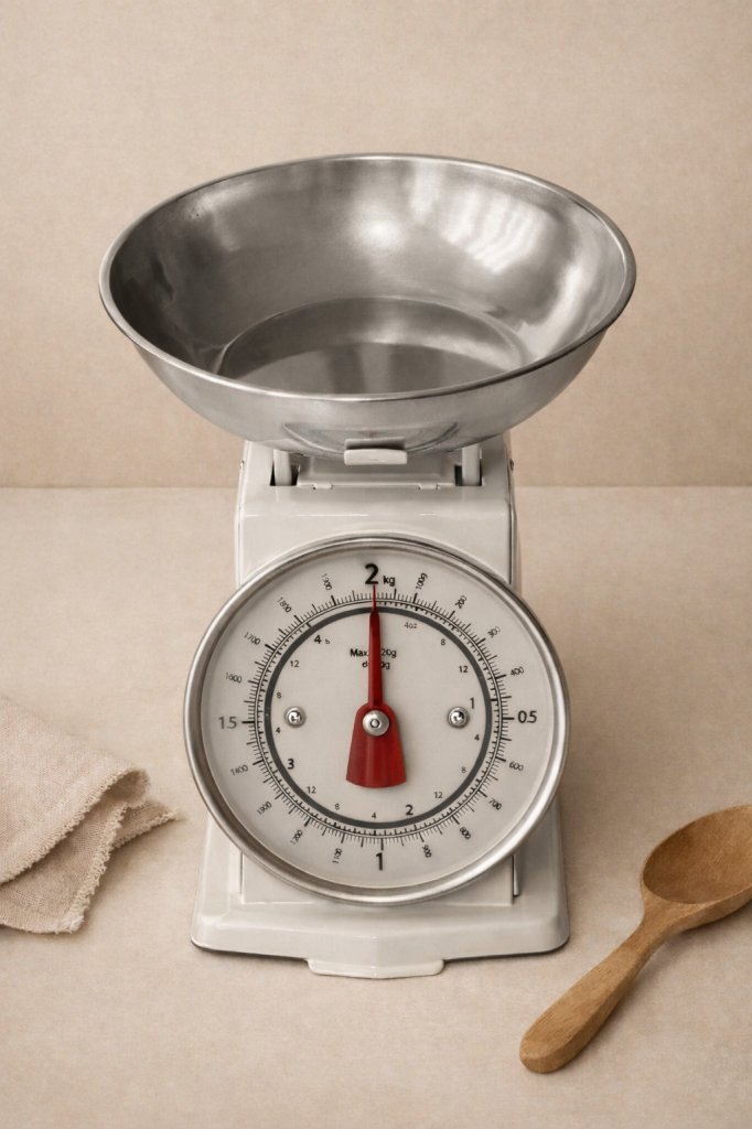 Mien Retro Mutfak Terazisi Gümüş 2 Kg 1T03