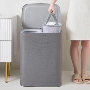 Arow Garb Katlanır Kumaş Kirli Çamaşır Sepeti 50L TR-4668