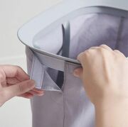 Arow Garb Katlanır Kumaş Kirli Çamaşır Sepeti 50L TR-4668