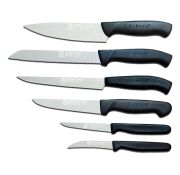 Sürbısa 6 Parça Siyah Mutfak Bıçak Seti SET4