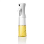 Kapris 1 Adet Beyaz Sprey Yağdanlık  Air Fryer Cam Yağlık Mist Püskürtücü 210 ML