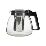 Kapris Isıya Dayanıklı Cam Demlik Süzgeçli Bitki Demliği 900ml