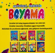 Kapris Aktivite Örnekli Boyama Kitabı 8 Kitap 48 Sayfa