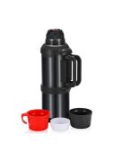 Kampcı Paslanmaz Çelik Termos 4 Litre 48 Saat Sıcak-Soğuk Black 9009