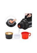 Kampcı Paslanmaz Çelik Termos 4 Litre 48 Saat Sıcak-Soğuk Black 9009