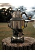 Aldente Elektrikli Semaver Çayçı Çay Makinesi 4.5 Litre Sade