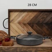 Mehtap Granit Karnıyarık Tenceresi 28 Cm