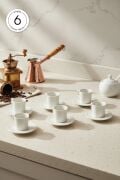 Bambum Melsa 6 Kişilik Porselen Kahve Fincan Takımı 90 ml 1068 B5828
