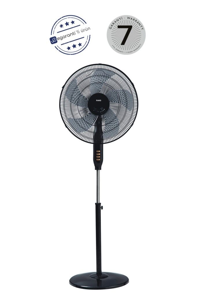 Raks SF 18 EKSTRA 5 Pervaneli Ayaklı Vantilatör 65 W 18 İnç 45CM