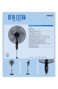 Raks SF 18 EKSTRA 5 Pervaneli Ayaklı Vantilatör 65 W 18 İnç 45CM