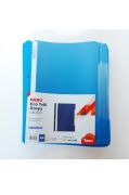 Noki Eco Telli Dosya Plastik Mavi 50'li Paket