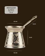 Ayvalı Döküm Cezve 4 Kişilik- İndüksiyonlu Ocaklara Uyumlu 170 Ml 6014