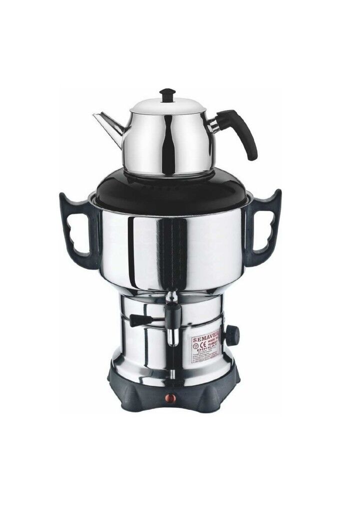 Aldente Eletrikli Semaver Çaycı Çay Makinesi 6 Litre Sade