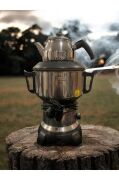 Aldente Eletrikli Semaver Çaycı Çay Makinesi 6 Litre Sade