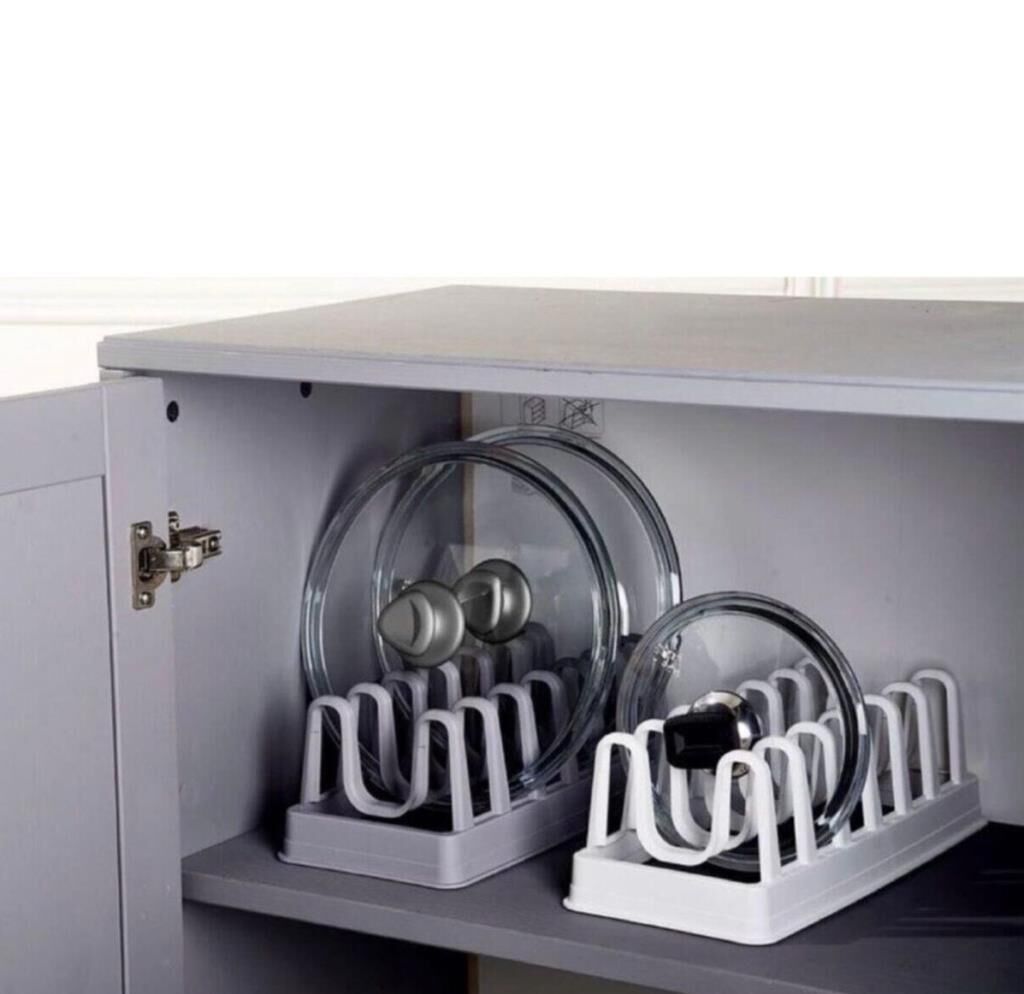 Gondol Raffy Tencere Kapak Düzenleyici Beyaz G234