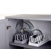 Gondol Raffy Tencere Kapak Düzenleyici Beyaz G234