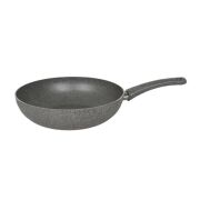 Mehtap Gri Granit Wok Tava 28 Cm