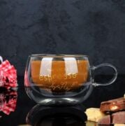 Perotti Çift Cidarlı Bardak Kupa Double Espresso 160 ml 13789