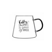 Perotti Rosa Coffee 300 ml 2'li Cam Kupa 12433