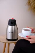 Penguen 2 Litre Çift Kat Çelik Çay Termosu 1200P Yeni Model