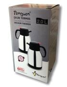 Penguen 2 Litre Çift Kat Çelik Çay Termosu 1200P Yeni Model