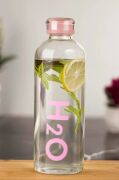 Tohana Borosilikat Cam Matara 1 Litre Pembe H2O81004