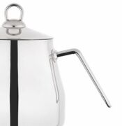 Lines Piramit Paslanmaz Çelik Çaydanlık Takımı Sülale Boy XXL Metal Kulp 3070