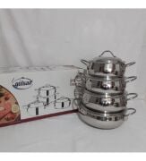 Gülsan İrem Set 8 Parça Çelik Tencere Seti