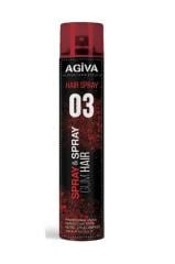 Agiva 03 Kırmızı Gum Hair Saç Spreyi 400 Ml