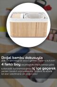 Bambu 4'lü Pinterest Stil Organizer Sepet 16572