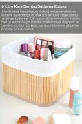 Bambu 4'lü Pinterest Stil Organizer Sepet 16572
