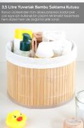 Bambu 4'lü Pinterest Stil Organizer Sepet 16572